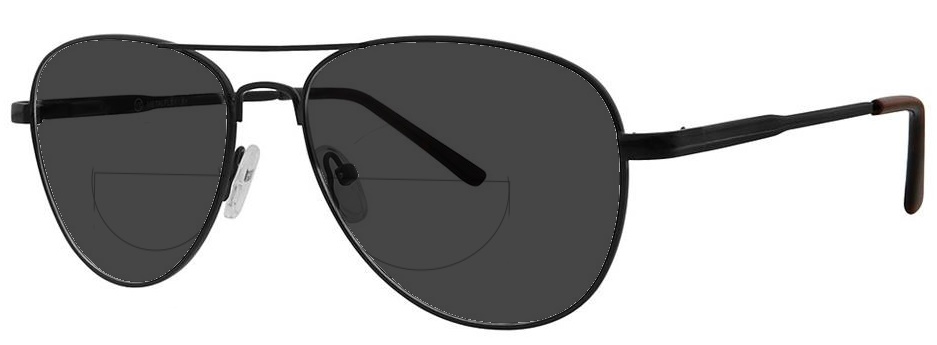 VIVID METALFLEX BLACK POLARIZED FT28 Vivid Metalflex 1038 Black with FT28 Polarized Bifocal Reader Lenses